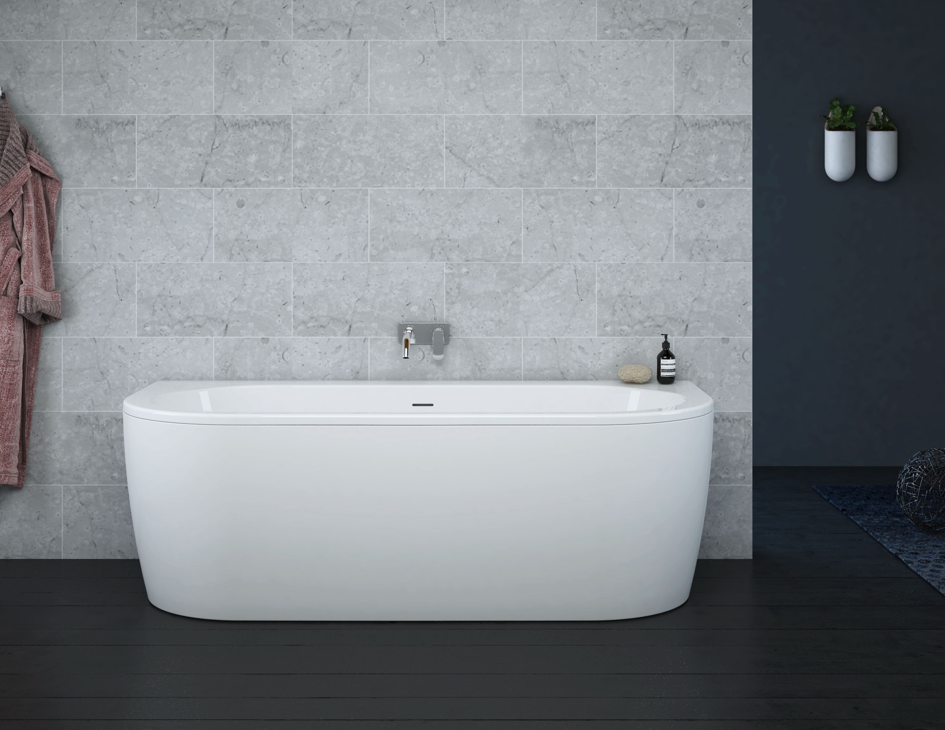 Slim wall ambient slot