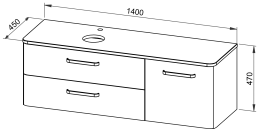 Omarica CHARM TOP 140 L/D